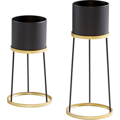 Liza Gold and Black Stand, Small