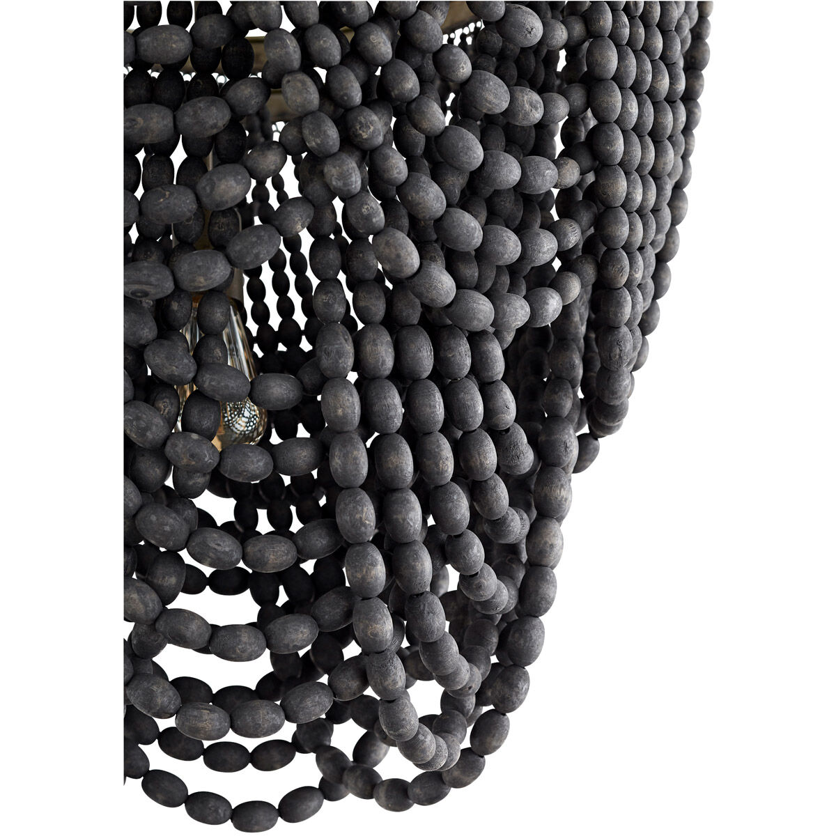 Hammock 1 Light 26 inch Tinted Raw Iron Pendant Ceiling Light, Large