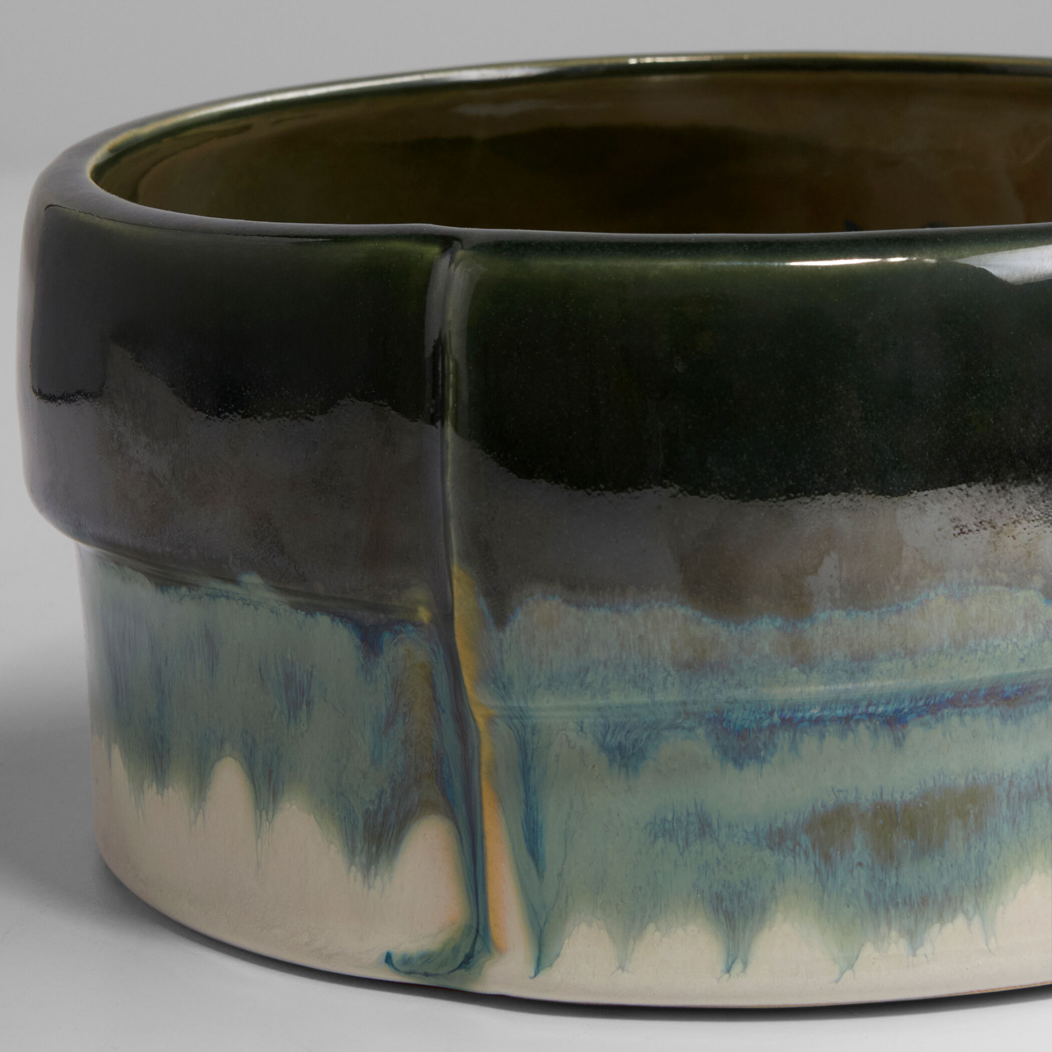 Folded 8 X 4 inch Cachepot, Wide