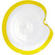Cosmic 24 X 19.25 inch Yellow And Clear Plate, Large