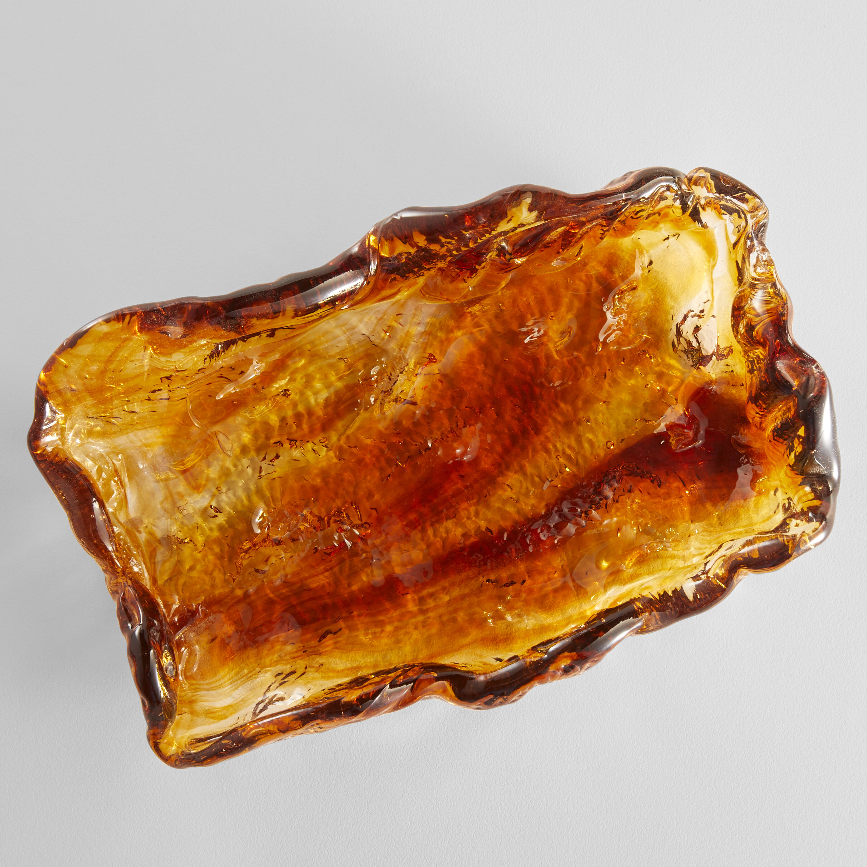 Molten Amber Tray, Small