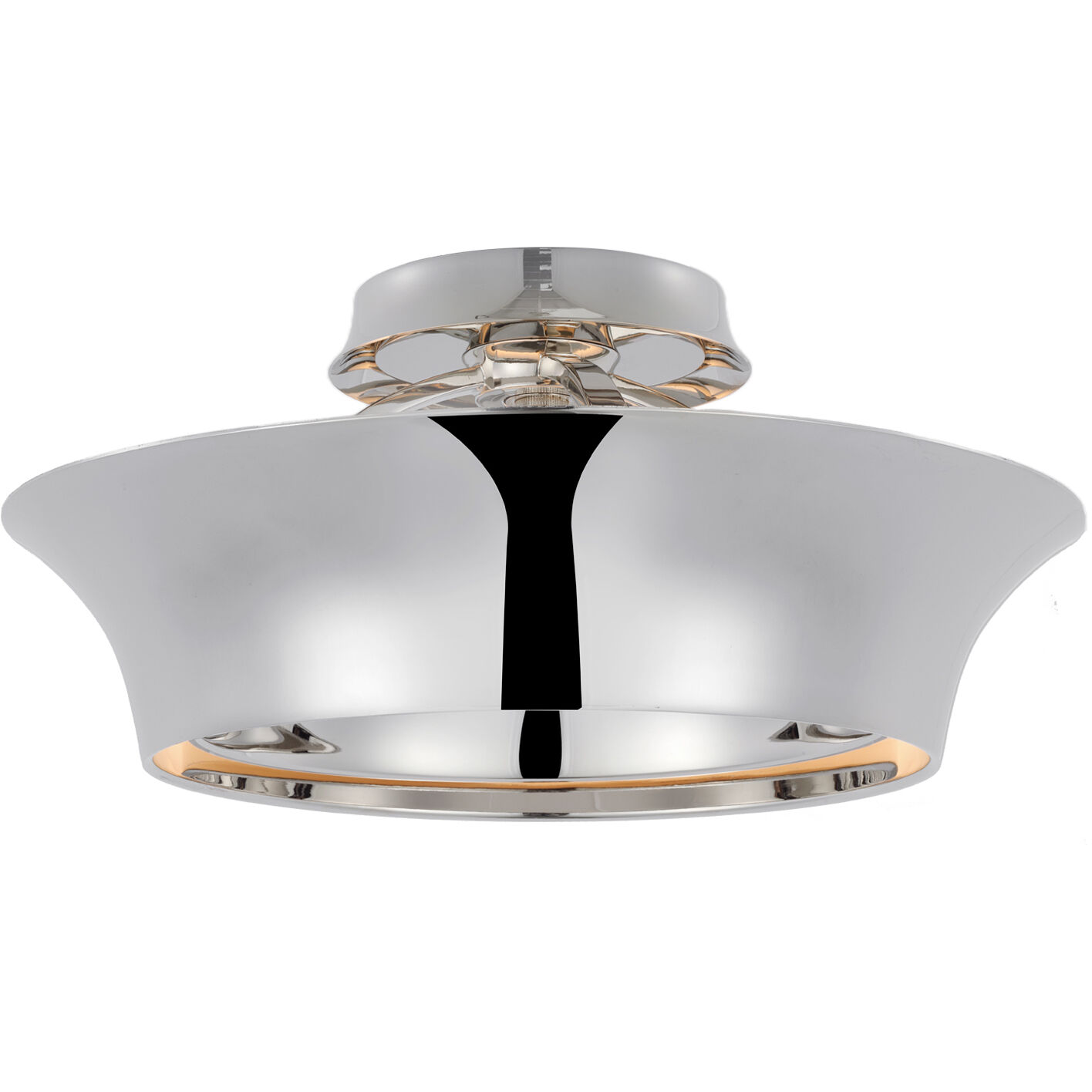 Thomas O'Brien Garland 1 Light 15.00 inch Semi-Flush Mount
