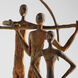 Maasai 33 X 8.5 inch Hunter Sculpture