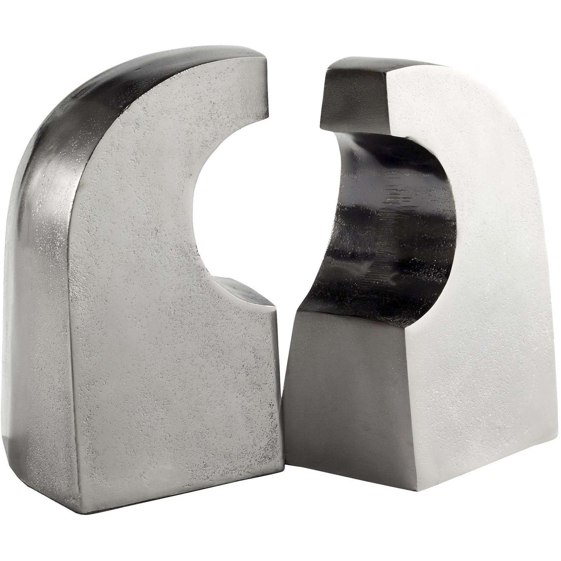 Apostrophe 6 X 6 inch Bronze Bookends, Set of 2