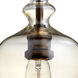 Calista 1 Light 6 inch Oiled Bronze Pendant Ceiling Light