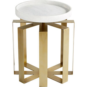 Canterbury 19 inch Aged Brass Side Table