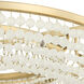 Ophelia 8 Light 30 inch Aged Brass Chandelier Ceiling Light