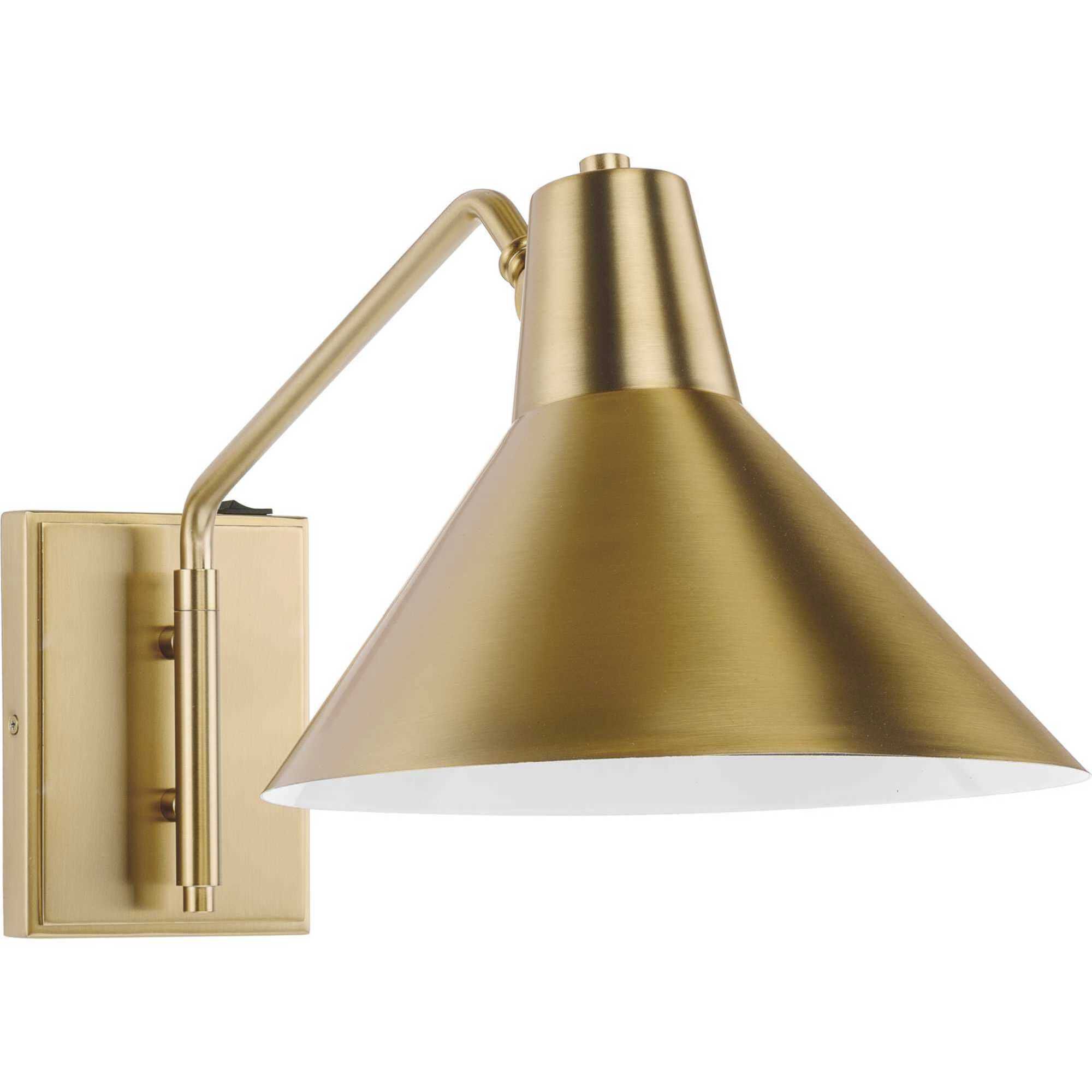 Trimble 1 Light 10 inch Brushed Bronze Wall Bracket Wall Light, Design Series