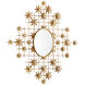 Alena 26 X 23 inch Gold Wall Mirror