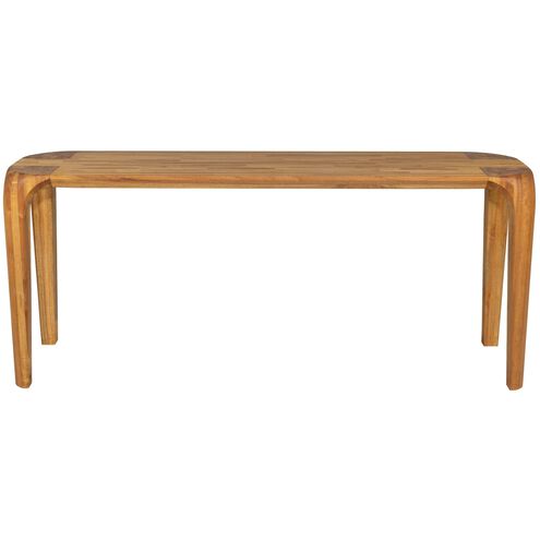 Nature 71 X 19.5 inch Light Brown Console Table