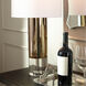 Sonora 32 inch 100.00 watt Gold Table Lamp Portable Light