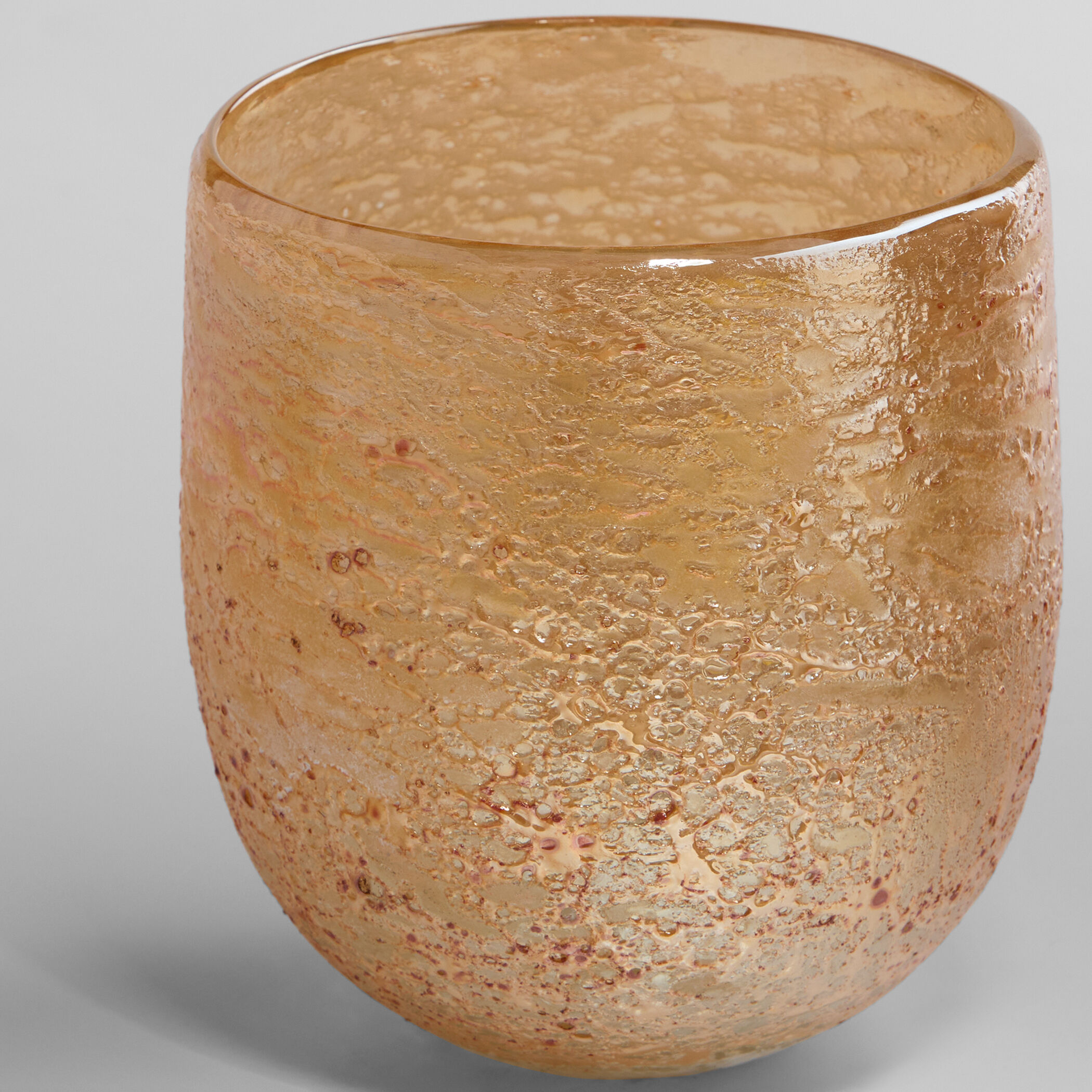 Golden Taffy 5.75 X 5.25 inch Vase, Medium