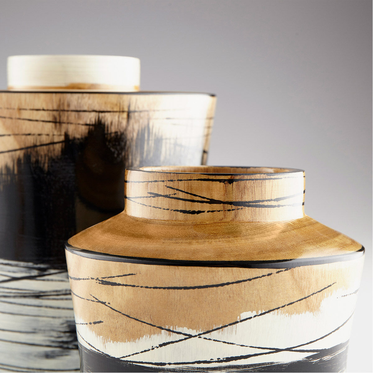 Snow Flake 9 X 7 inch Vase