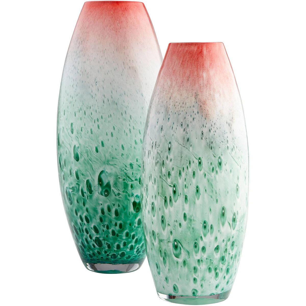 Macaw 10 X 7 inch Vase, Small