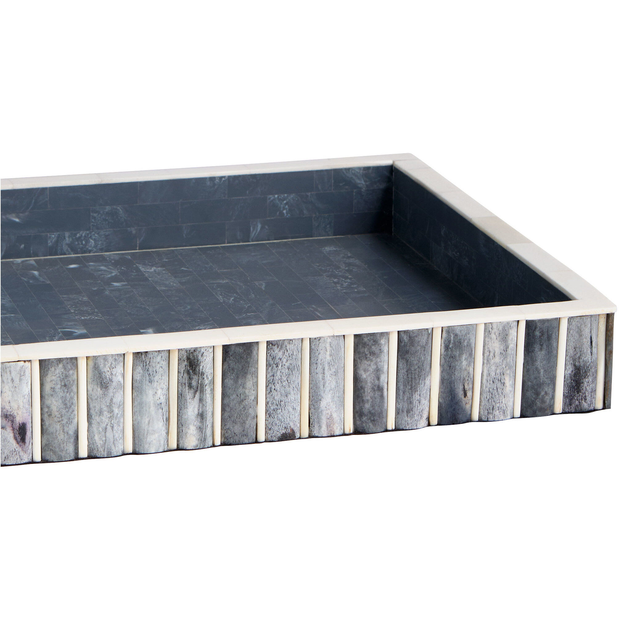 Lapis Blue and White Tray, Small