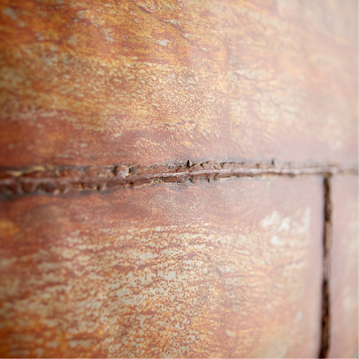 Spur Line Rustic Bronze Wall Art, Large