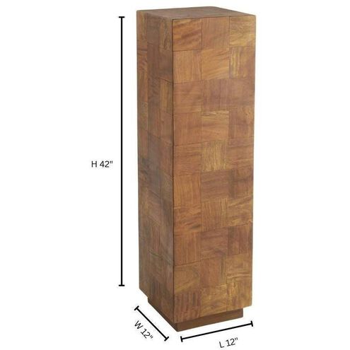 Halma 42 X 12 inch Oak Pedestal, Large