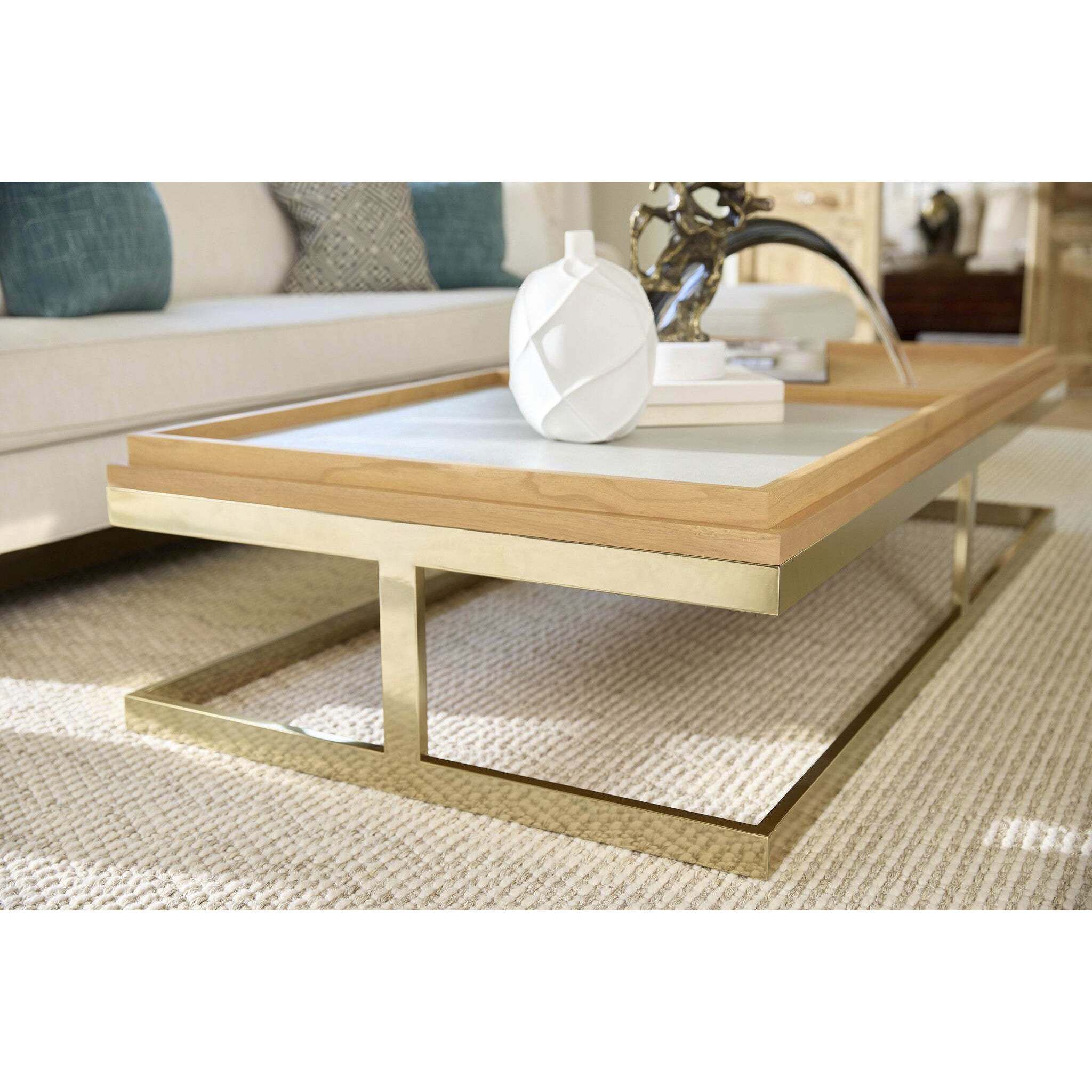 Cosmopolita 72.5 X 35 inch Brown Coffee Table