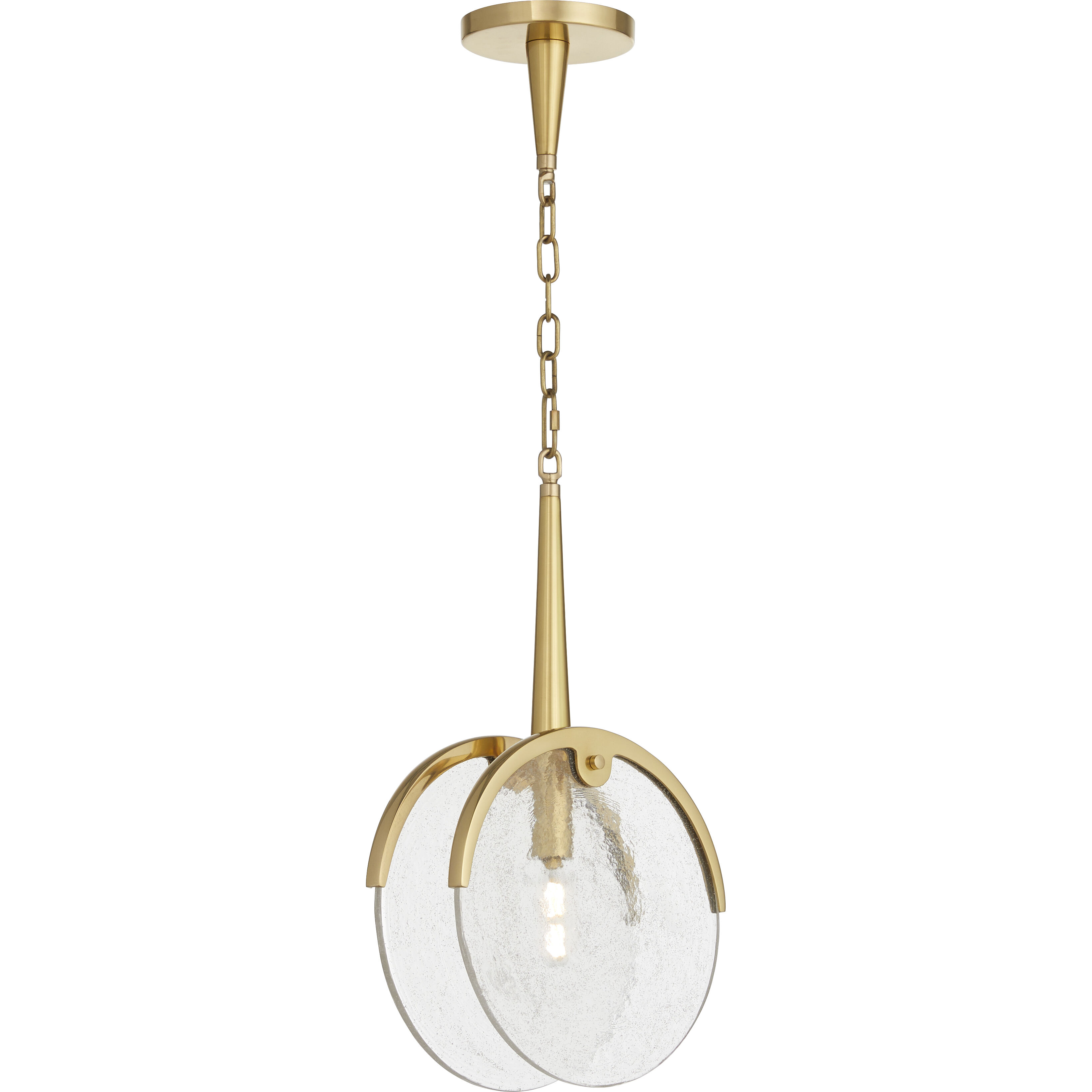 Alton 1 Light 12 inch Aged Brass Pendant Ceiling Light
