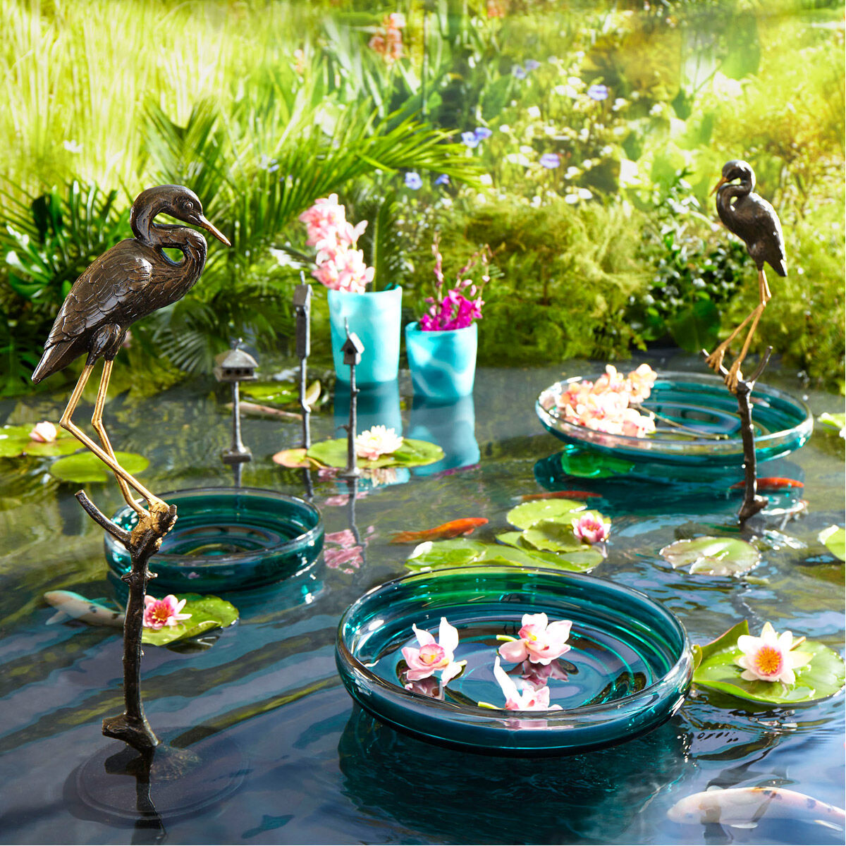 Bird House 18 X 3 inch Sculpture, Large