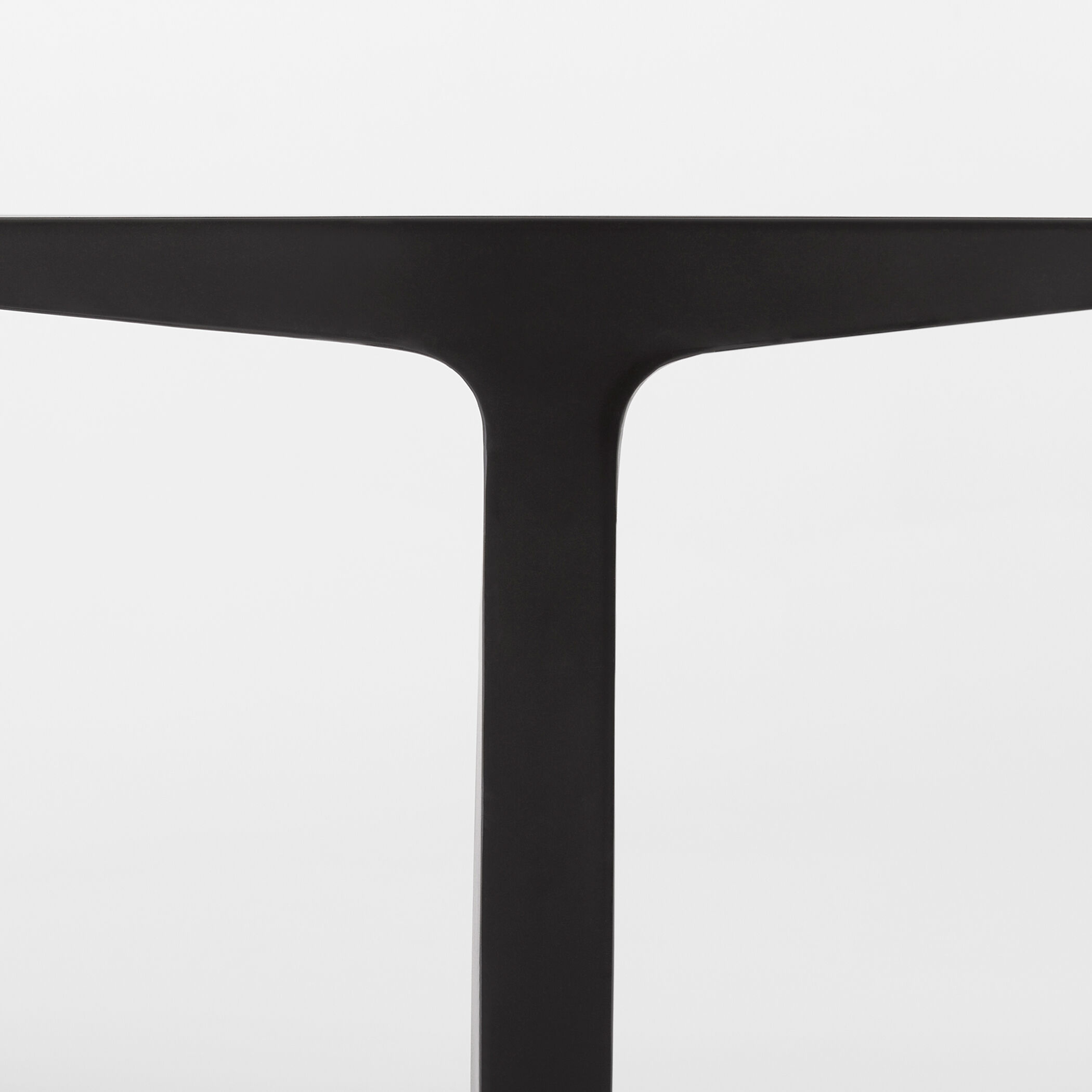 Anvil 24 X 24 inch Black Side Table