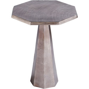 Armon 25 X 21 inch Textured Bronze Side Table
