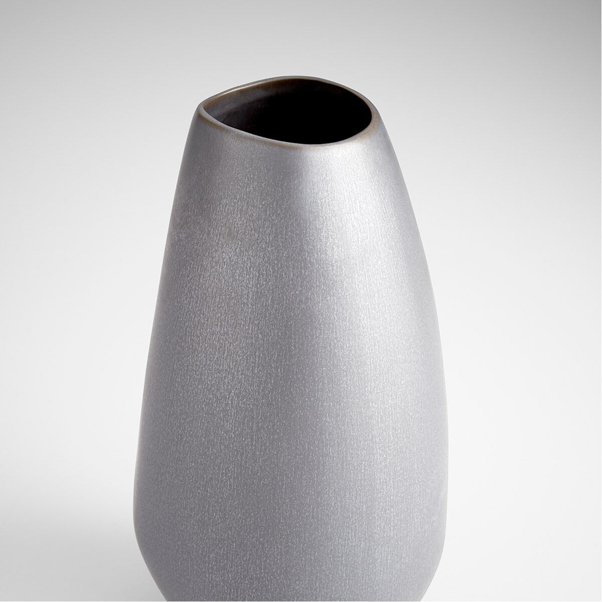 Sharp Slate 12 X 7 inch Vase, Small