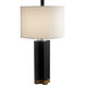 Trevi 31 inch 100.00 watt Aged Brass Table Lamp Portable Light