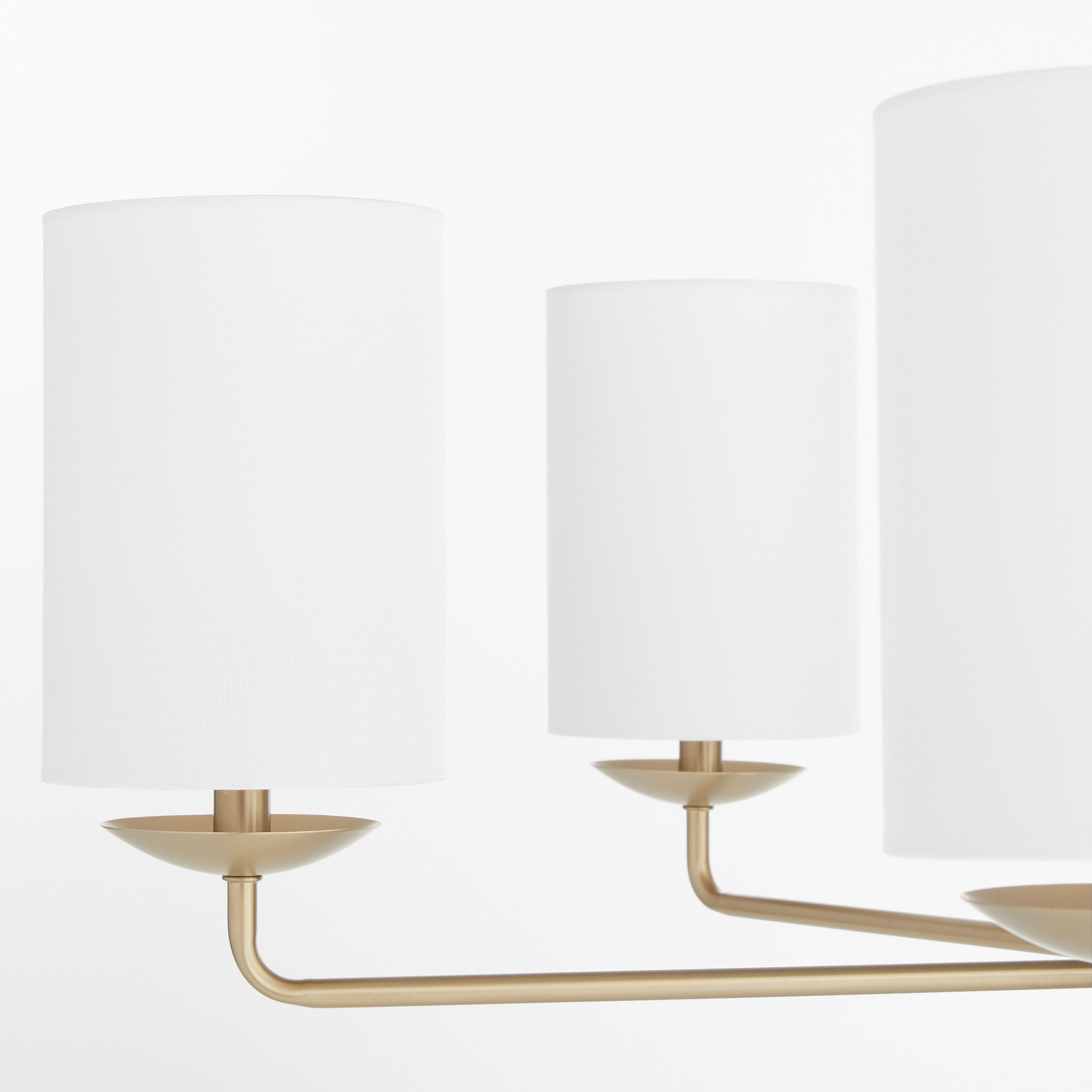 Ginevra 6 Light 38 inch Aged Brass Chandelier Ceiling Light, Small