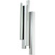 Skyscraper 59 X 17 inch Clear Wall Mirror, Number 1