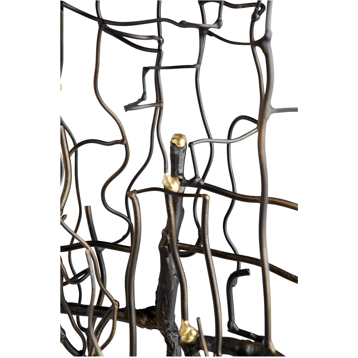 Wilting Brass 29 X 12 inch Sculpture