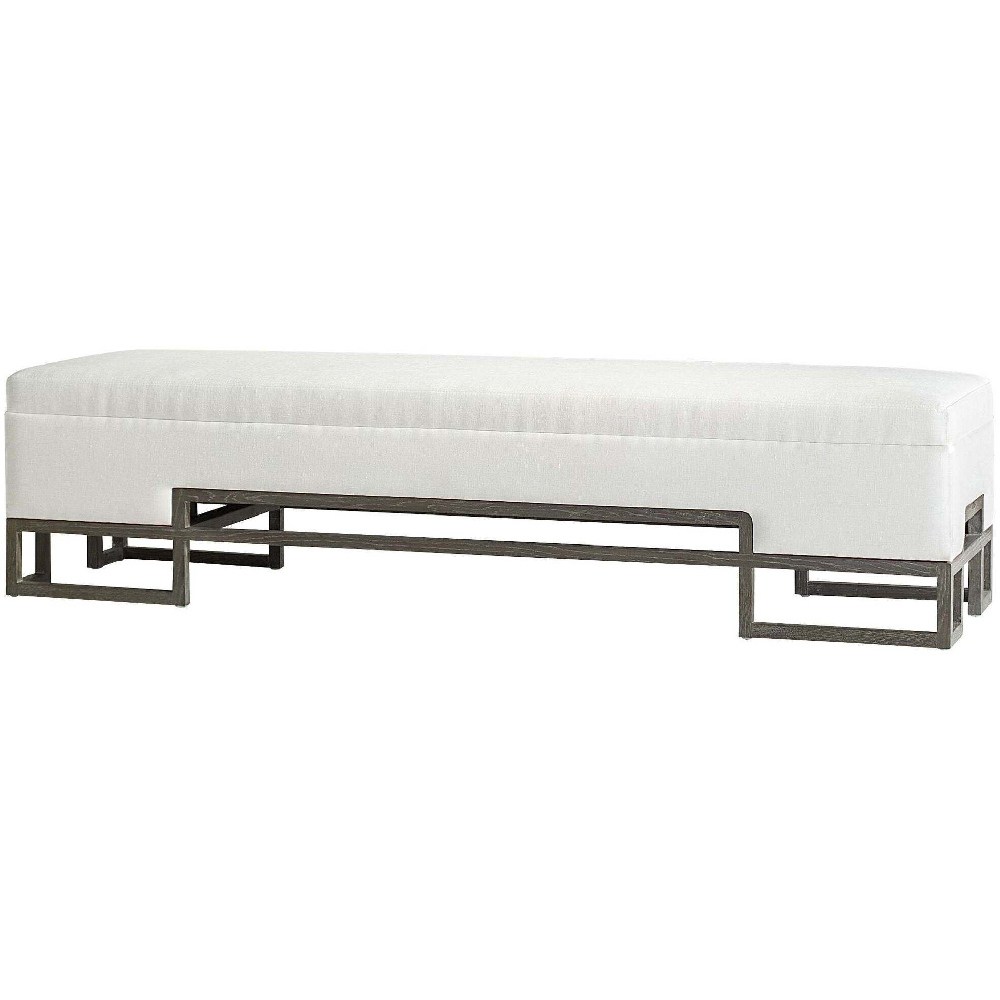 Vanora White Bench