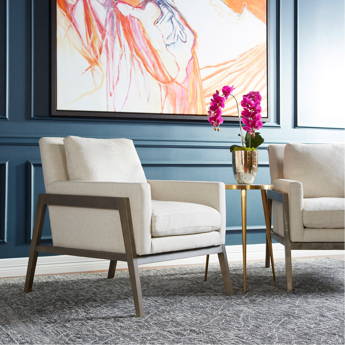 Dresden 18 inch Gold Side Table