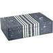 Lapis 13.25 X 9.5 inch Blue and White Box, Large