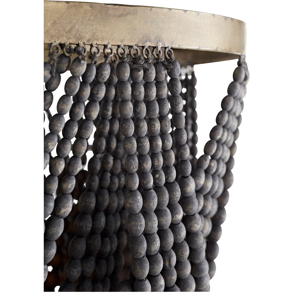 Hammock 1 Light 26 inch Tinted Raw Iron Pendant Ceiling Light, Large