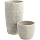 Nereus Grey Planter, Short-Small