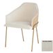 Menfis Taupe Tight Weave Dining Chair