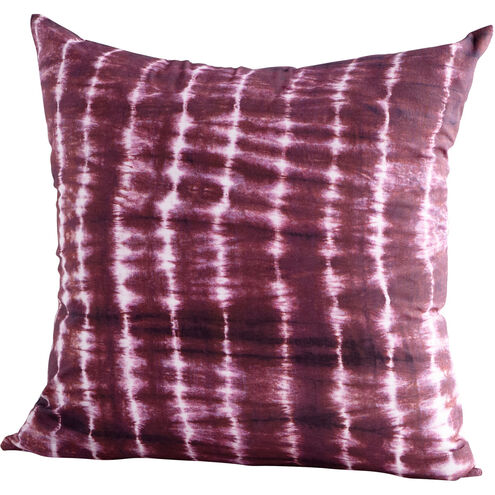 Ella 18 X 18 inch Purple Pillow Cover