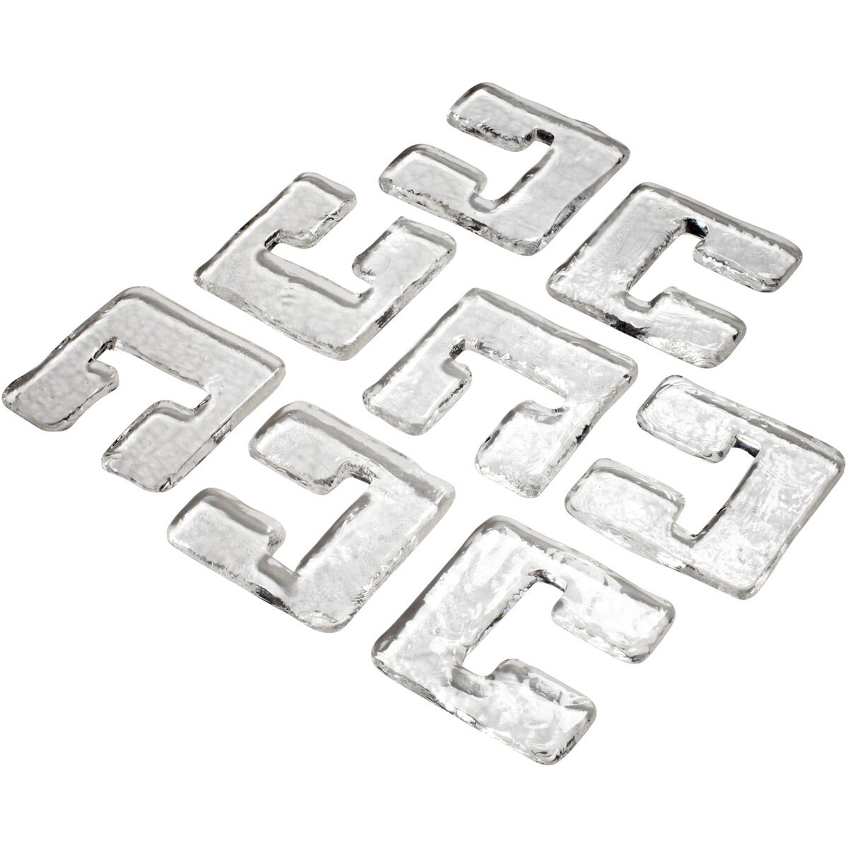Ella Clear Glass Links, For 04981