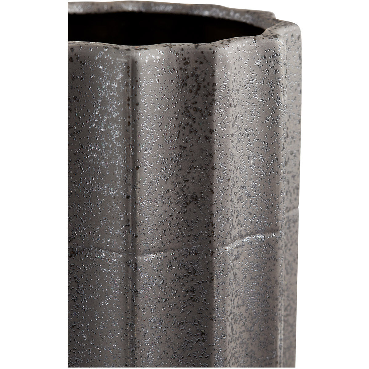 Brutalist 14 inch Vase, Medium