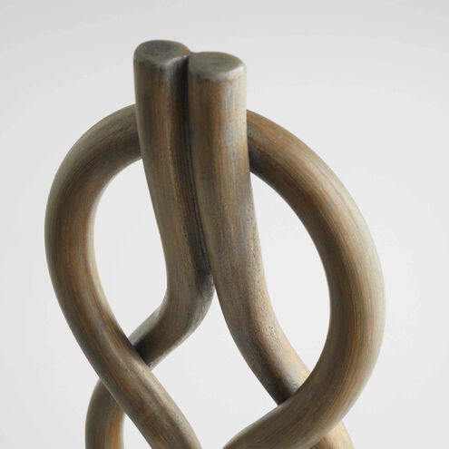 Hercules 16.25 X 3.75 inch Knot Sculpture