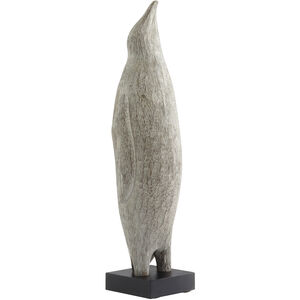 Penguin 16 X 4.25 inch Sculpture, Small
