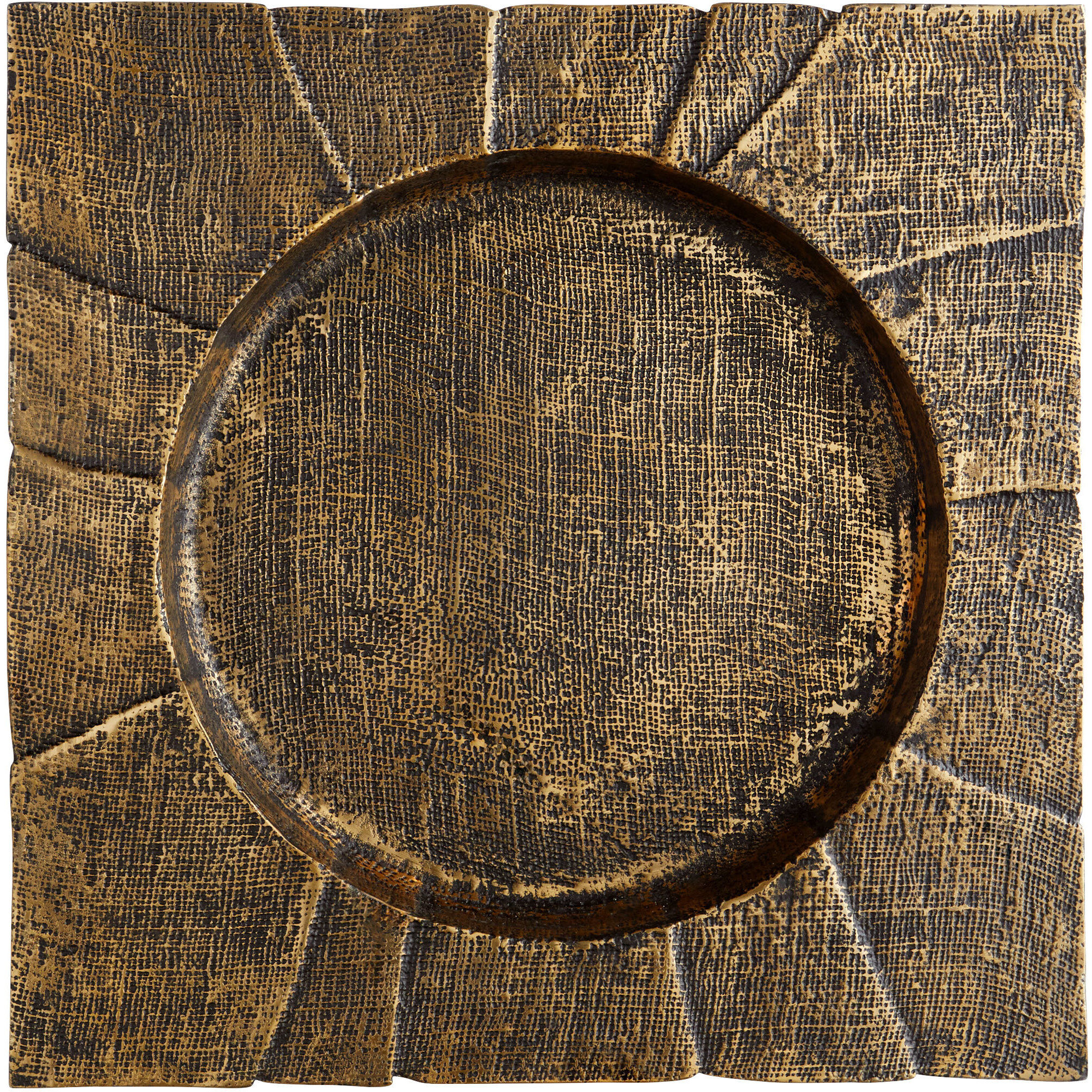 Baxter Antique Brass Tray, Small