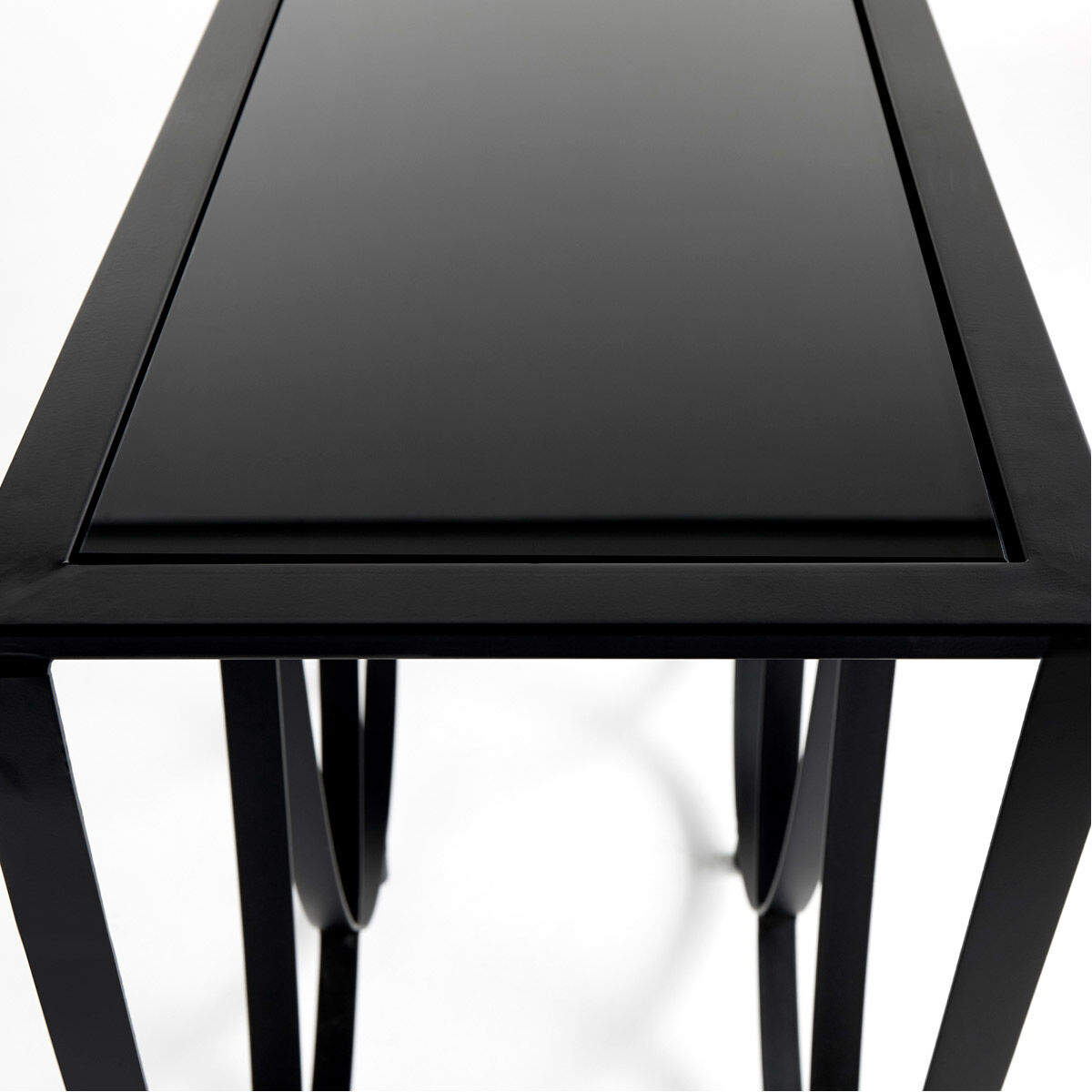 Suffolk 55 X 14 inch Graphite Console Table