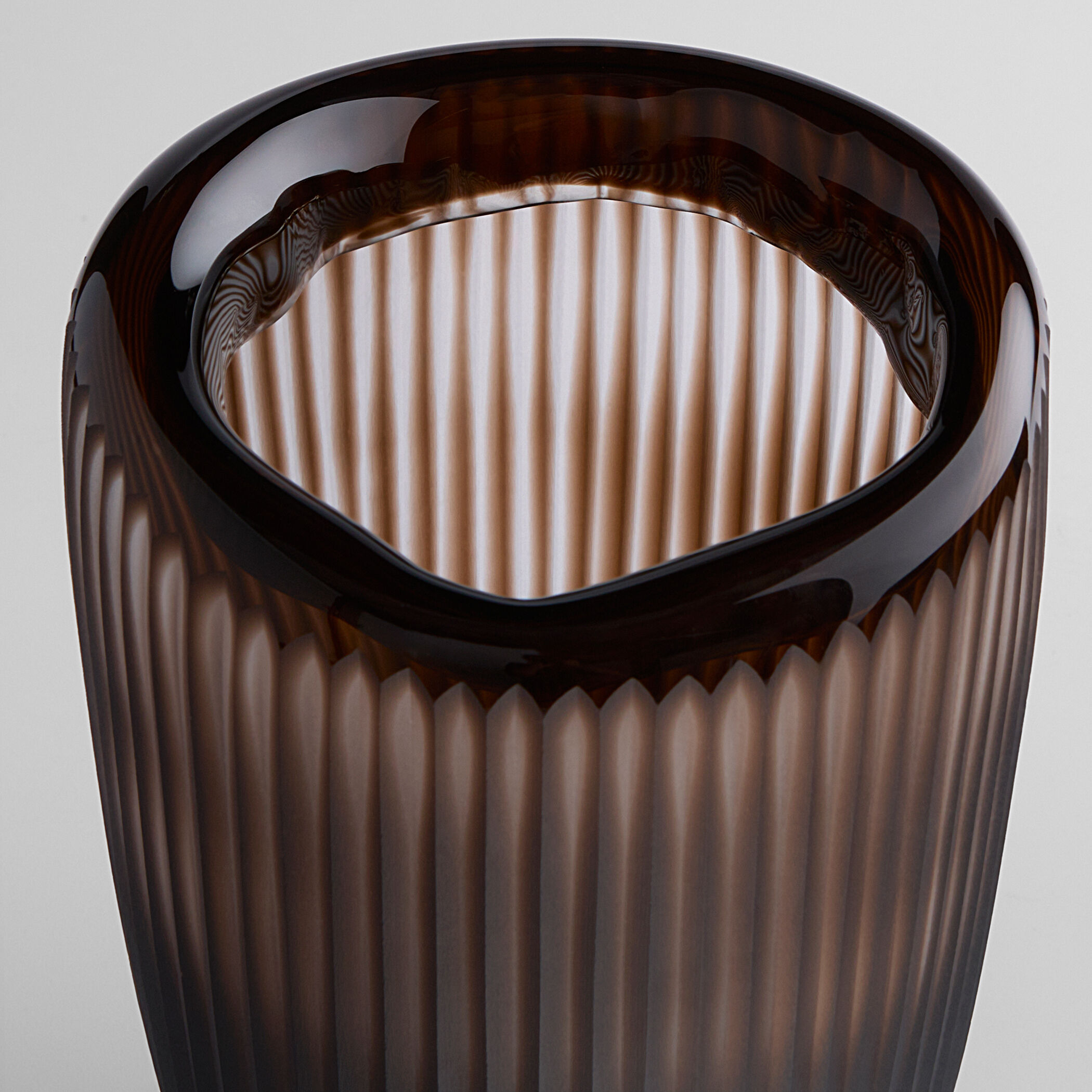 Cacao 10.5 X 6.75 inch Vase, Medium