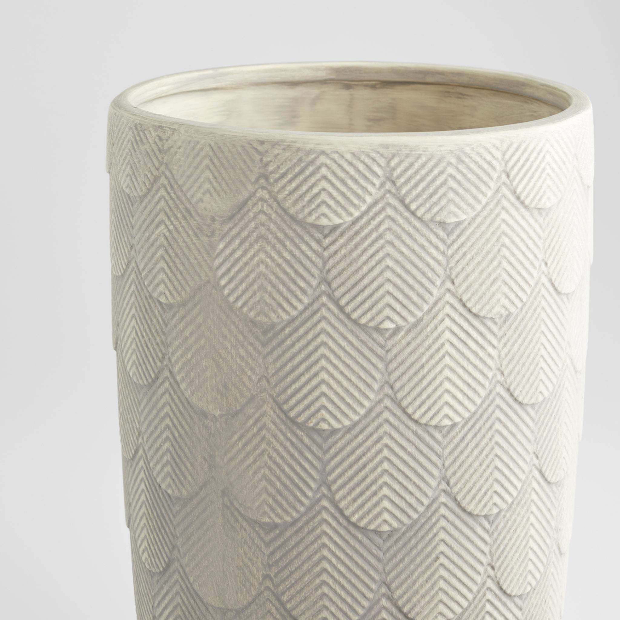 Nereus Grey Planter, Tall-Small