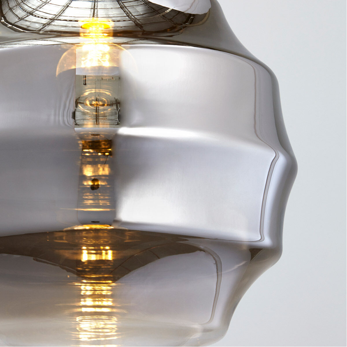 Muir 1 Light Noir Pendant Ceiling Light