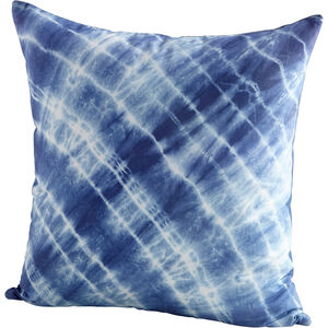 Ella 18 X 18 inch Blue Pillow Cover