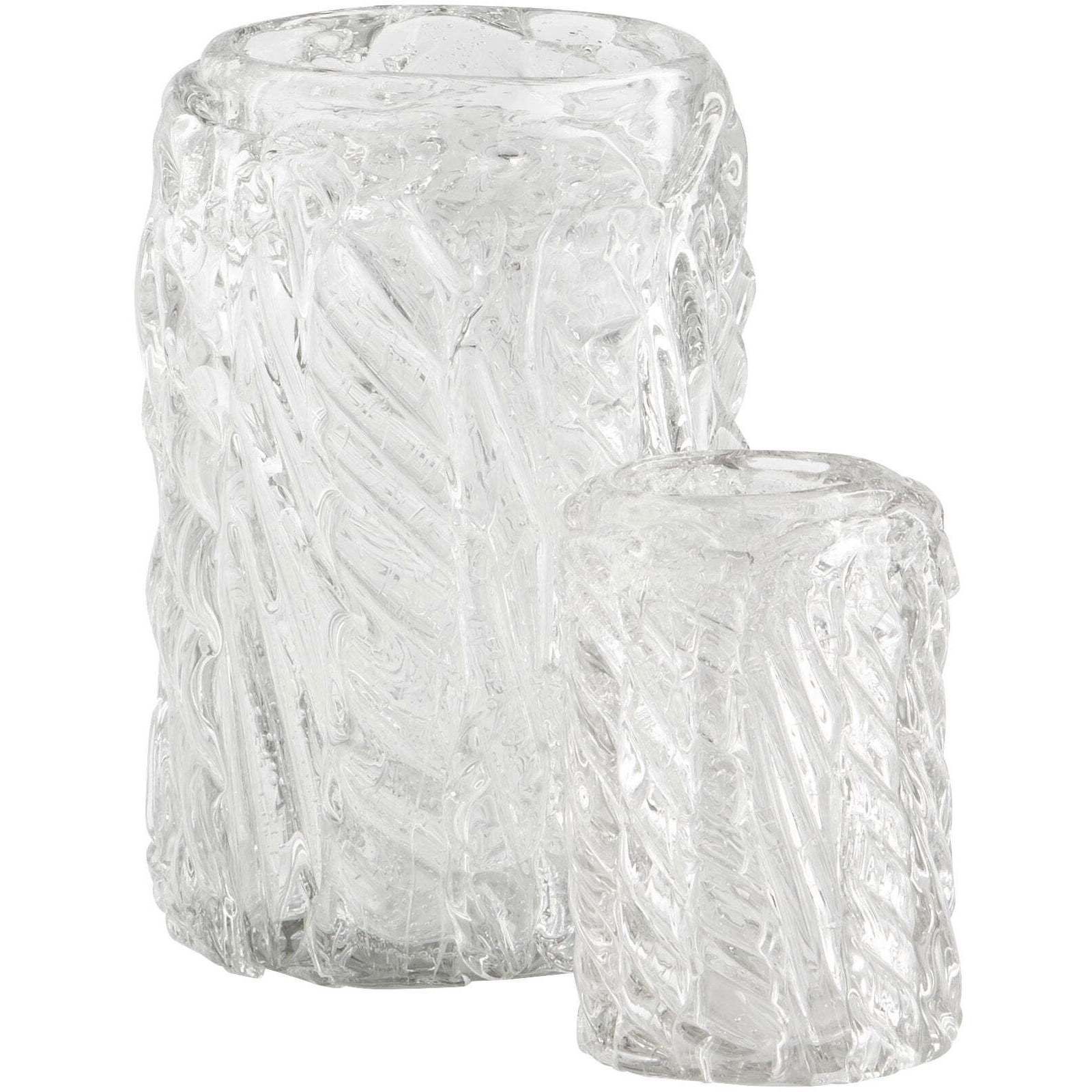 Clearly Thorough 9 inch Vase, Small