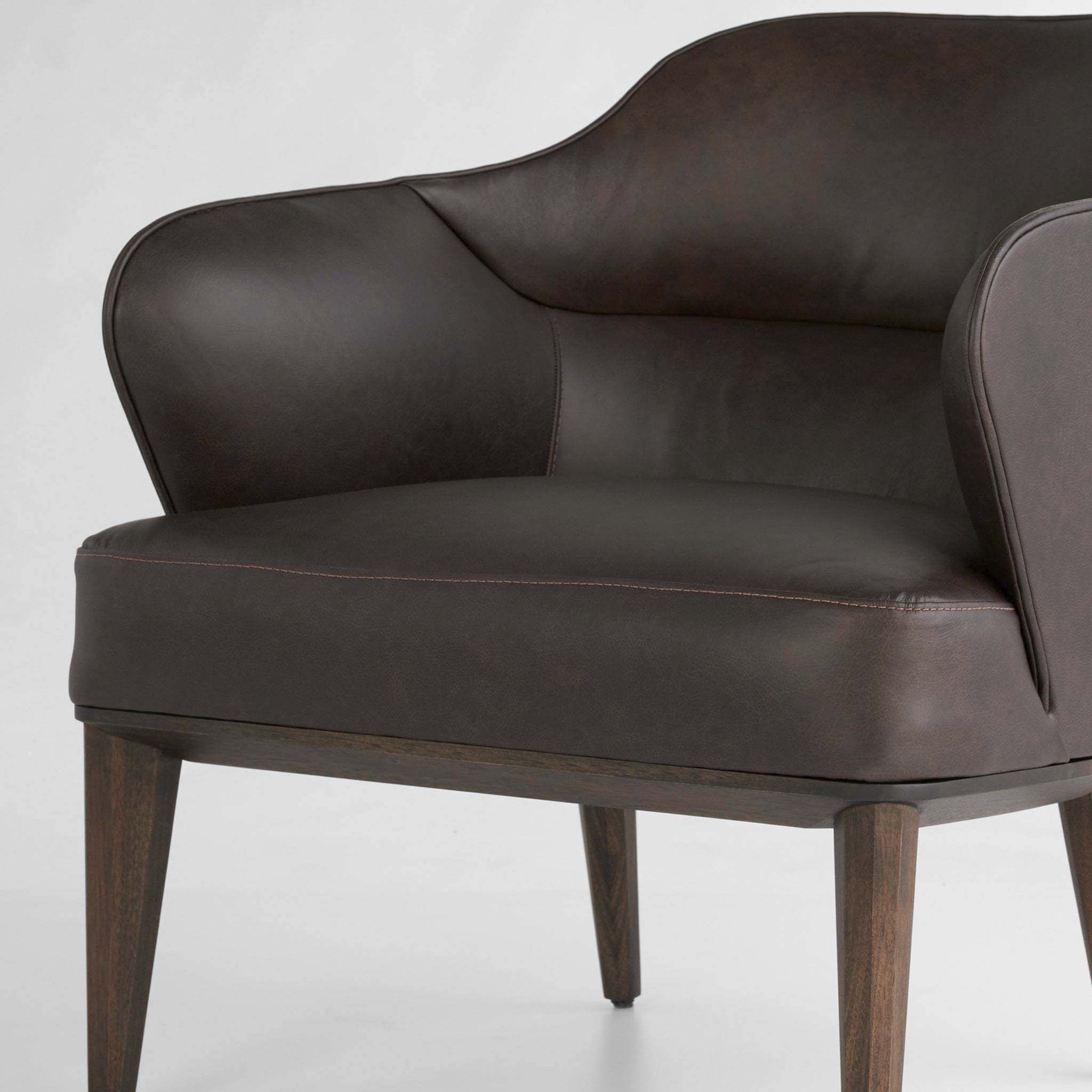 Agata Dark Brown Chair